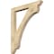 Ekena Millwork Legacy Slat Rough Sawn Bracket, Douglas Fir, 4"W x 38"D x 46"H BKT04X38X46LEC06RDF - alternate 1